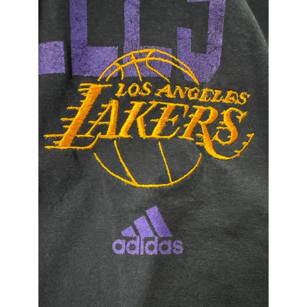 Adidas Los Angeles Lakers Short Sleeve Shirt 2XL 2X